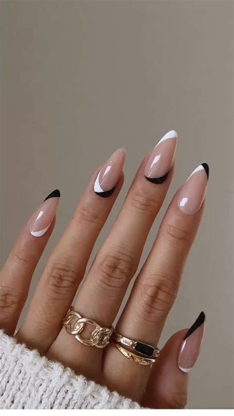 brown french tip neutral nails inspo nail art artofit