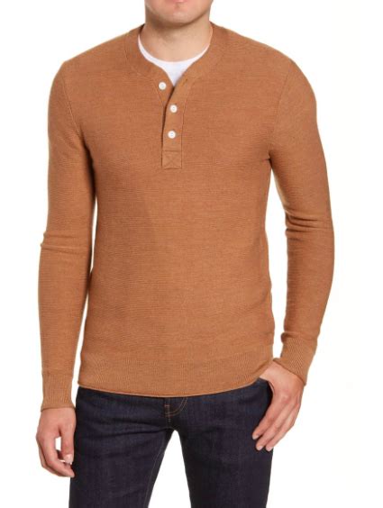 How to Wear a Henley Shirt: Guys' Outfit Ideas - Style Girlfriend ...