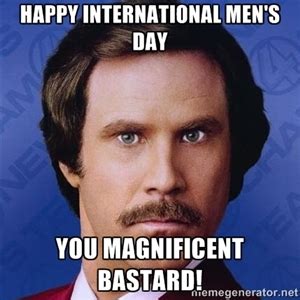 Be The Bro. Happy international Mens day. - Meme by Graleon :) Memedroid