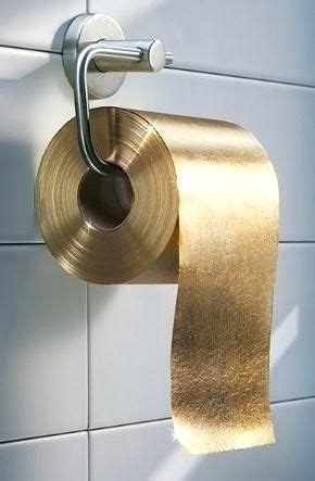 Золотая туалетная бумага: шутка или реальность? | Idee per il bagno ...