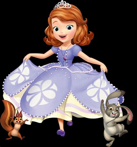 Download Sofia The First With Animal Friends | Wallpapers.com