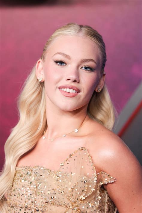 Freya Skye Debuts Glimmering Mini at "Zombies 4" Premiere • CelebMafia