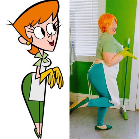 My cosplay of Dexter’s mom : r/cartoonnetworkr34