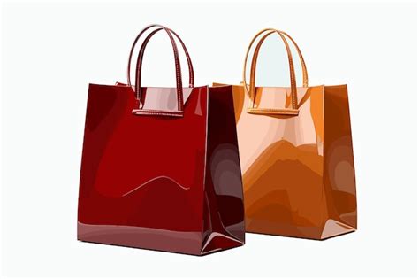 Экологические упаковки из перерабатываемой бумаги синие и красные ...