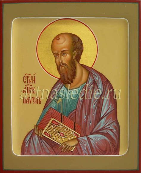 Икона Павел Апостол арт. 1399, готовая и под заказ, купить в мастерской ...