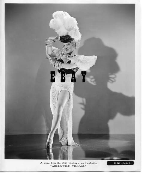 CARMEN MIRANDA Vintage Original PHOTO bare legs SEXY DANCER busty pose