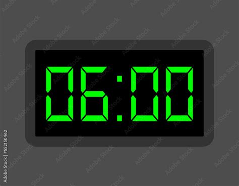 hours digital clock alarm clock design  schedule timer icon