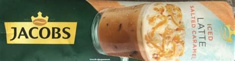 Напиток кофейный растворимый латте соленая карамель Iced Latte Salted ...