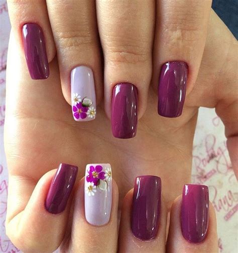 Лучшие идеи маникюра – Разное | OK.RU | Floral nails, Floral nail ...