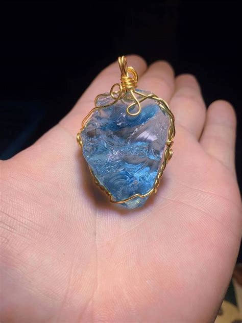 Andara Crystals Monatomic Andara Crystal Necklace Andrea Crystal Angel ...