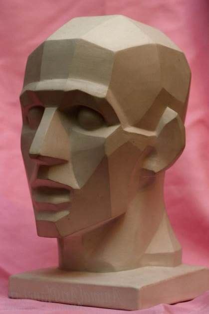 Обрубовка глиняной головы Гудона | Anatomy sculpture, Sculpture ...