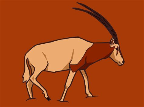 Oryx Dammah by Avliss on DeviantArt