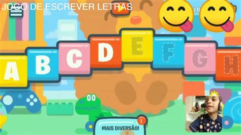 Jogo De Escrever Rapido Nave - JOGO: VEM APRENDER COM RAPHA JOGO DE ESCREVER LETRAS - YouTube