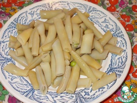 Стручковая фасоль замороженная – кулинарный рецепт