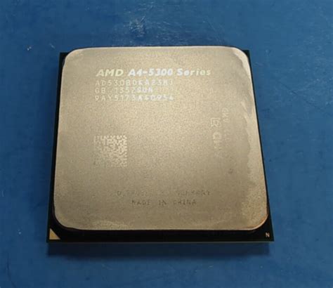 AMD A4-5300B 3.4GHz Radeon 7480D Socket FM2 Desktop CPU Processor ...