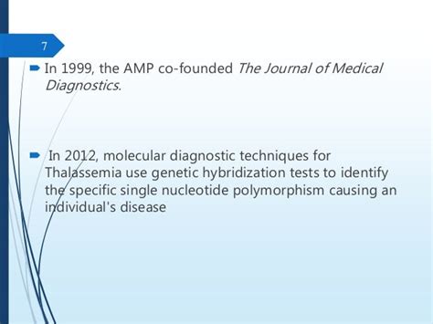 Molecular diagnostics techniques