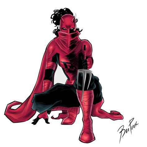 ArtStation - Daredevil - Elektra Natchios