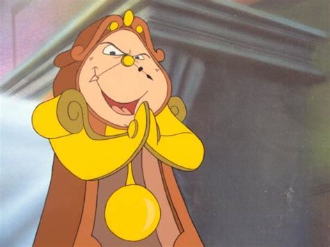 Disney BEAUTY AND BEAST Animation Cel + DRAWING Art