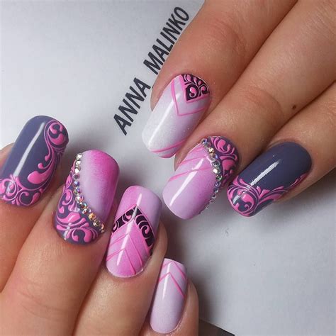 @anna_malinko#маникюр#дизайн#дизайнногтей#росписьгельлаками# ...