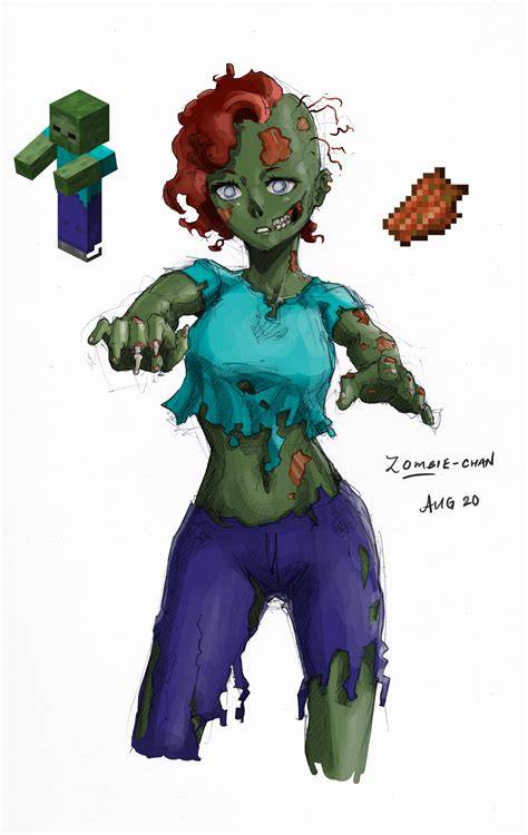 Anime With Zombie Girl