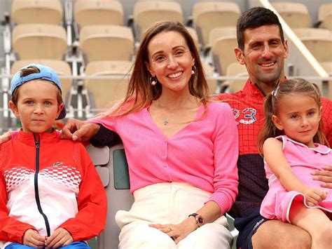 Novak Djokovic explains his ambition which comes from his kids Tara and ...