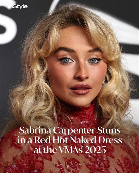 InStyle - #SabrinaCarpenter just walked the red carpenter... I mean