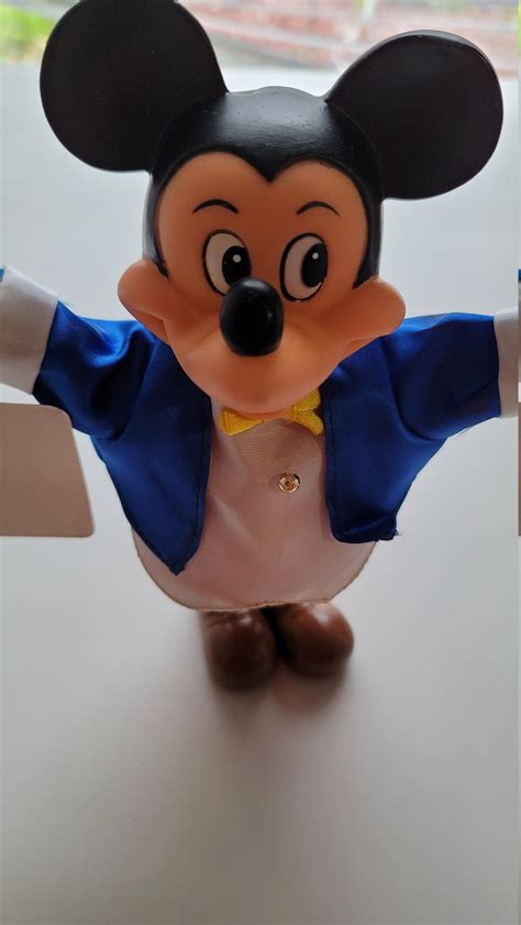 Vintage Talking Mickey Mouse Doll With Original Box - Etsy