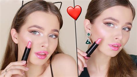 МАКИЯЖ И УКЛАДКА КО ДНЮ ВЛЮБЛЕННЫХ! Valentine's Day MakeUp Tutorial ...