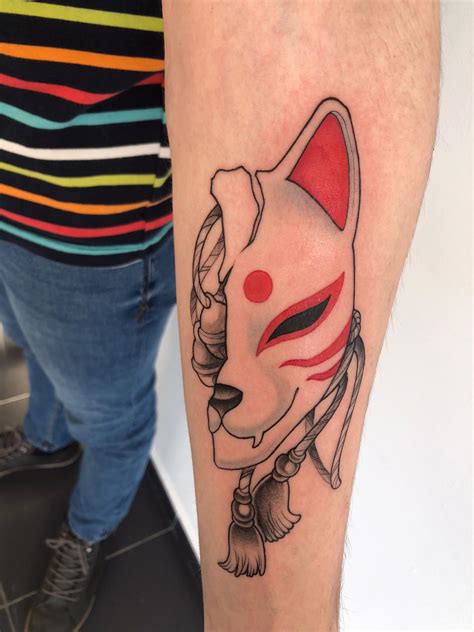 kitsune mask tattoo 1