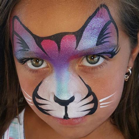 Easy cat painting - runnernery