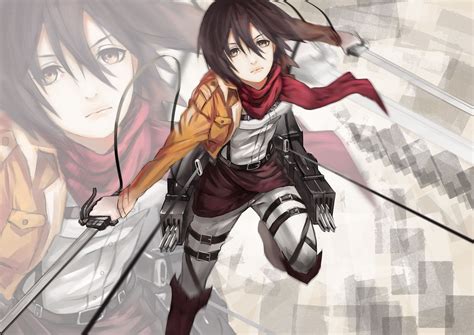Mikasa Ackerman, Attack on Titan, Warriors, HD Wallpaper | Rare Gallery