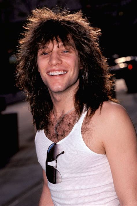 The 50 Most Iconic Hairstyles of All Time | Jon bon jovi, Bon jovi 80s