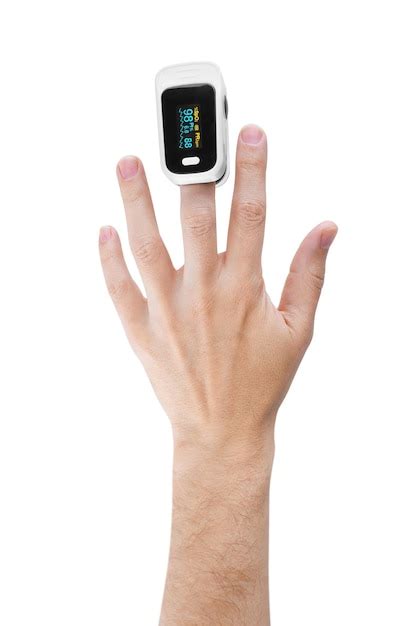 Premium Photo | Oximeter on a finger