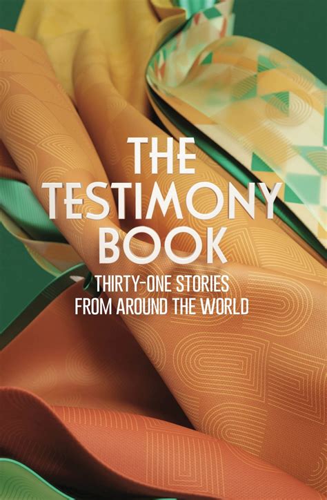 testimony book