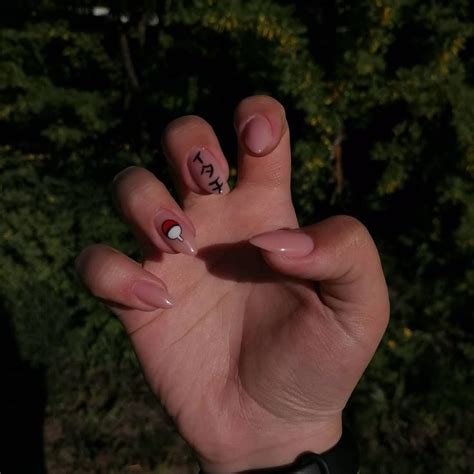 Ногти учиха | Nails, Beauty