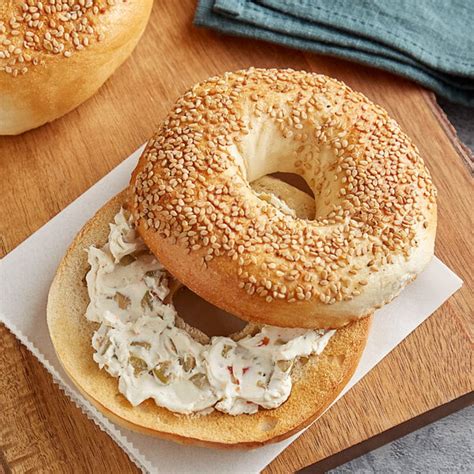 original bagel  oz  york style sesame seed bagel case