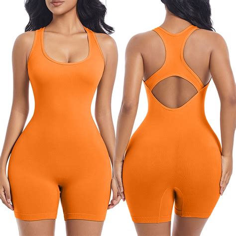 HAOTAGS Women’s Jumpsuits Unitard Bodysuits One Piece Shorts Rompers