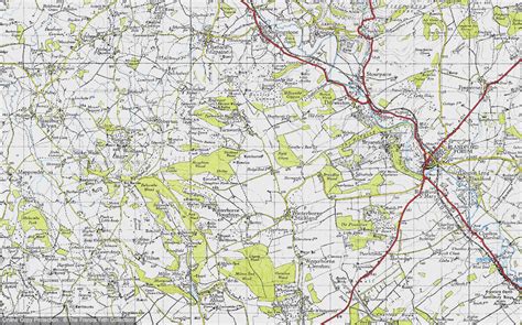 Historic Ordnance Survey Map of Hedge End, 1945