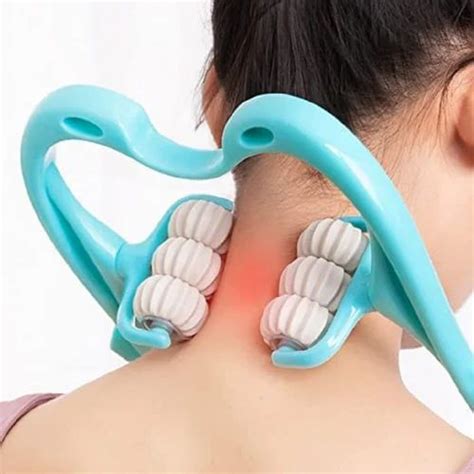 Plastic NECK MASSAGER ROLLER (3 ROLLER) at Rs 60/piece in Surat | ID: 2851244883362