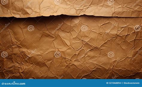 smooth brown paper bag texture stock illustration illustration
