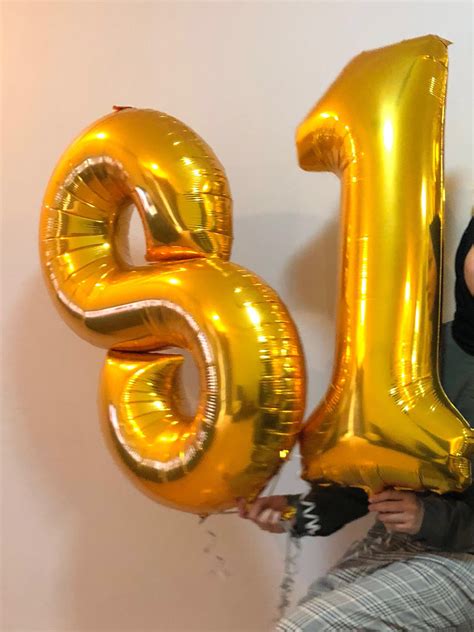 Number 18 Helium Balloon, Hobbies & Toys, Stationery & Craft, Occasions ...