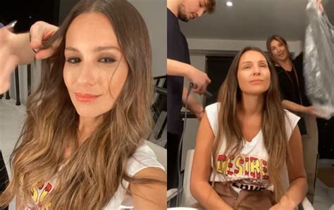 Pampita se mostró de cara lavada: el antes y después de quedar súper ...