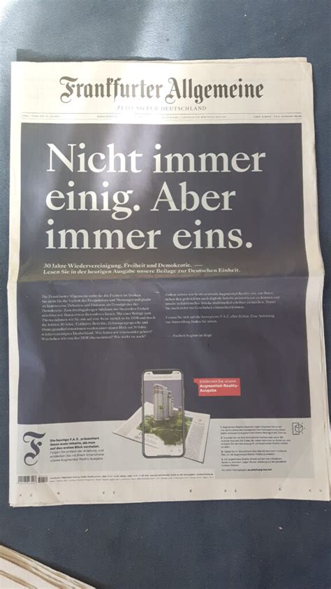 Tag der deutschen Einheit 2020 in den Medien - Einigkeit und Streit und ...