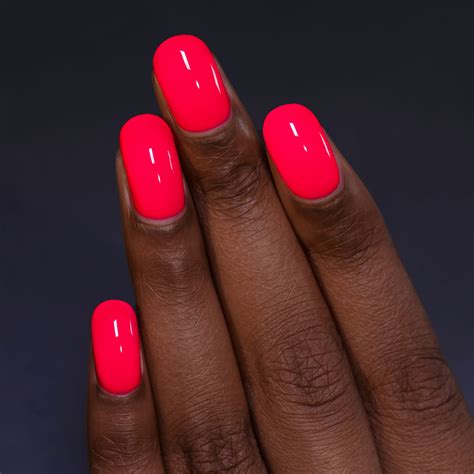 Vaporwave | Nail colors, Neon coral nails, Nail polish