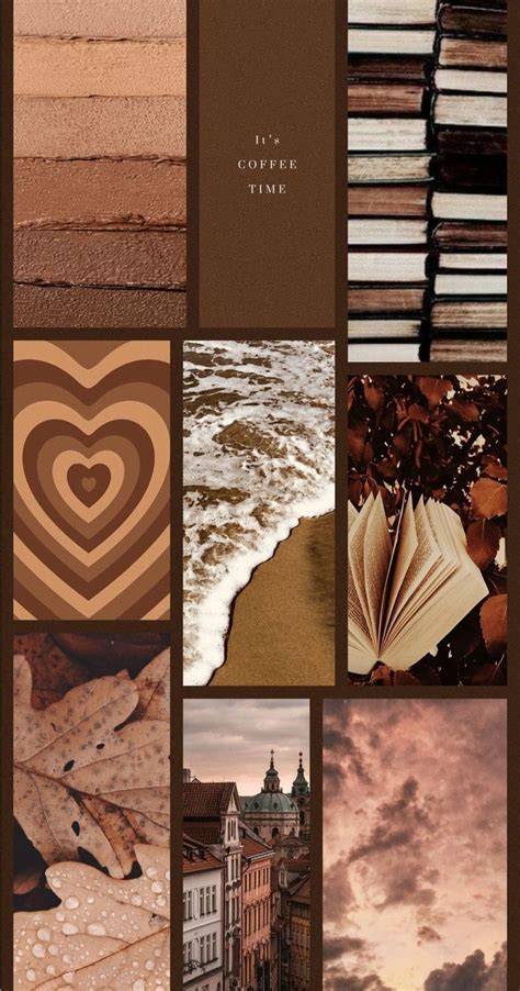 brown aesthetic wallpaper cute tumblr wallpaper  whitaker