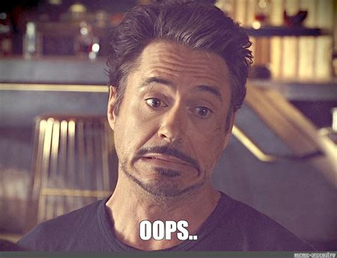 Meme: "OOPS.." - All Templates - Meme-arsenal.com