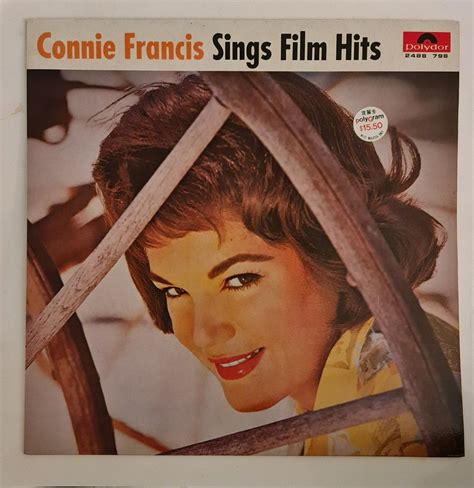 Connie Francis Sings Film Hits - LP Vinyl Record Piring Hitam, Hobbies ...