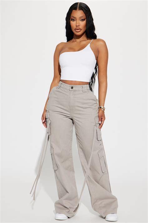 grey cargo pants women 3