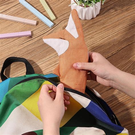 Mr. Pen- Cute Animal Pencil Case for Kids, Fox Design, School Pouch