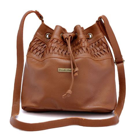 Bolsa De Couro Saco